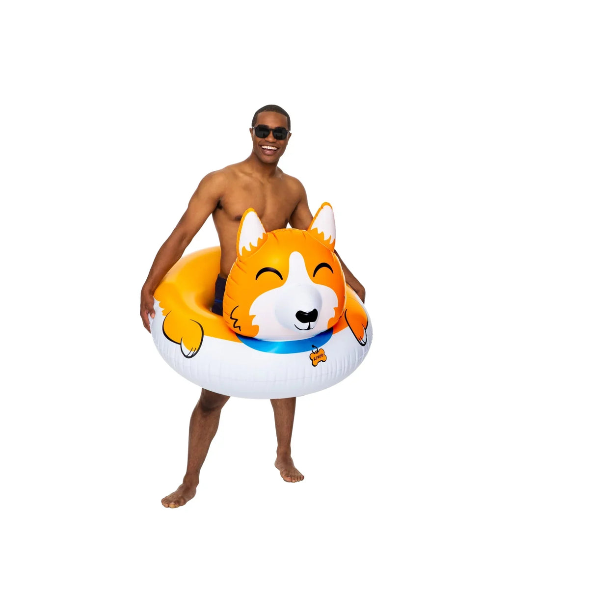 Float Pool Giant Corgi BigMouth
