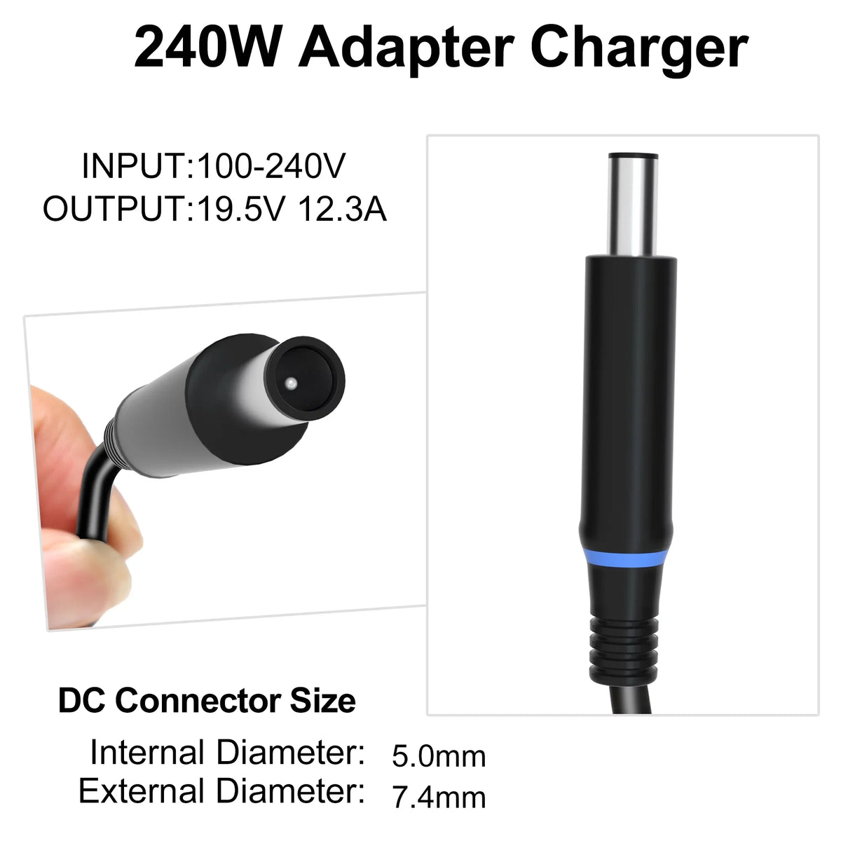 240W 17 Precision M6500 M6400 180W Adapter M17 M6800 M4300 Alienware R4 Cord R5 R2 M11X Laptop Charger Fit 15 7710 Power G7 M17X R1 AC M14X for R3 7540 G3 M6700 Supply M15 G5
