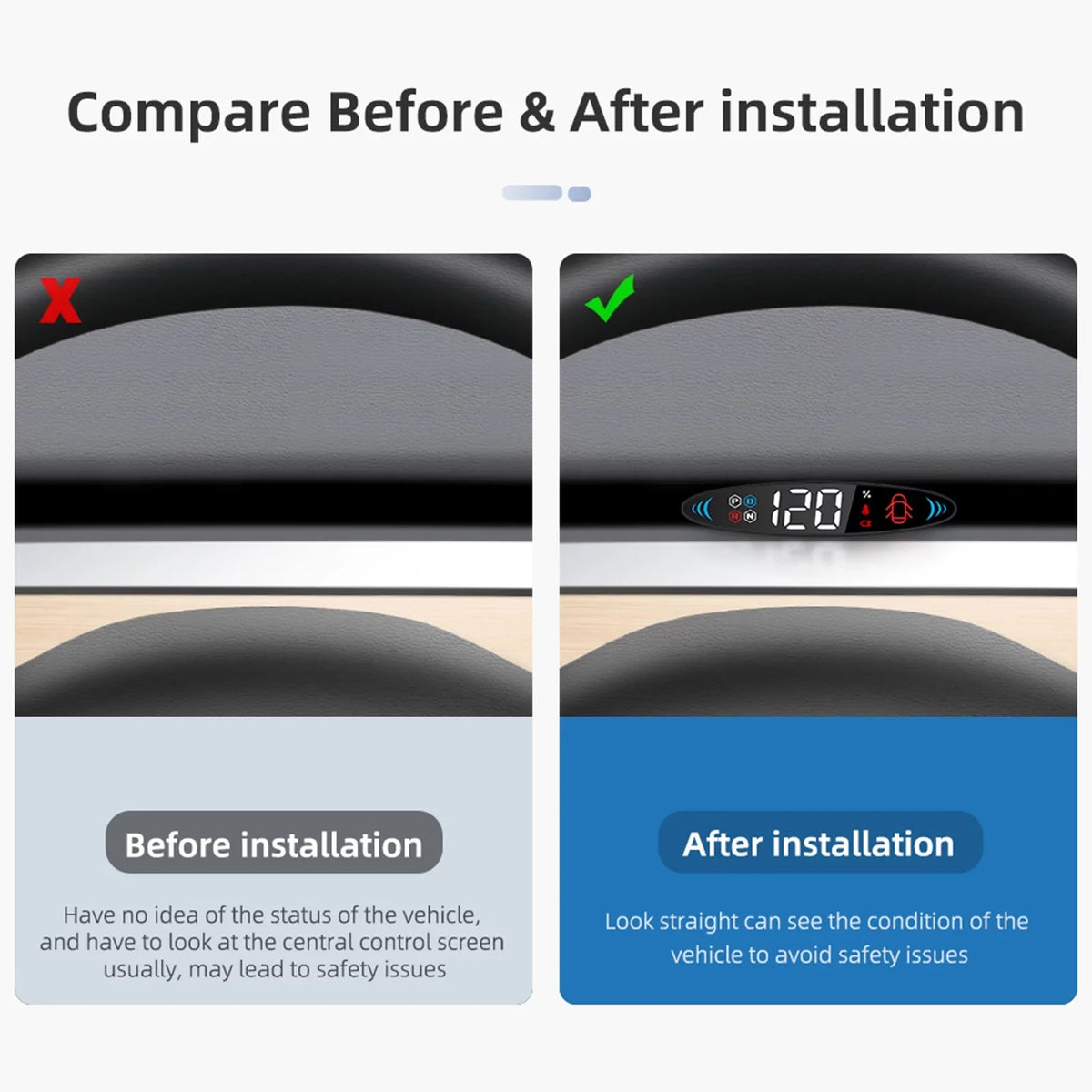 Battery, Nebublu Up Seat Reminder, Vehicle Digital Display， Model Turn Door Y Speed, Signal, Head Display, Gear, 3 Belt Reminder Speedometer Tesla Model