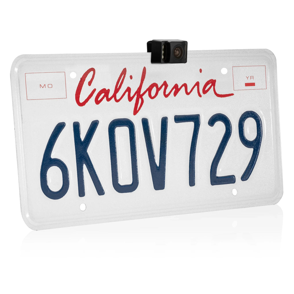 Lines Guide Vision Backup BOYO with (Black) Parking and VTL17IR Camera Night Concealed - License Plate