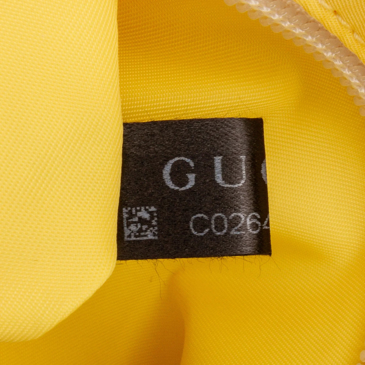 Fabric Love Bag Blind Belt with Authenticated Yellow Pre-Owned Nylon For Defects) Unisex (New
