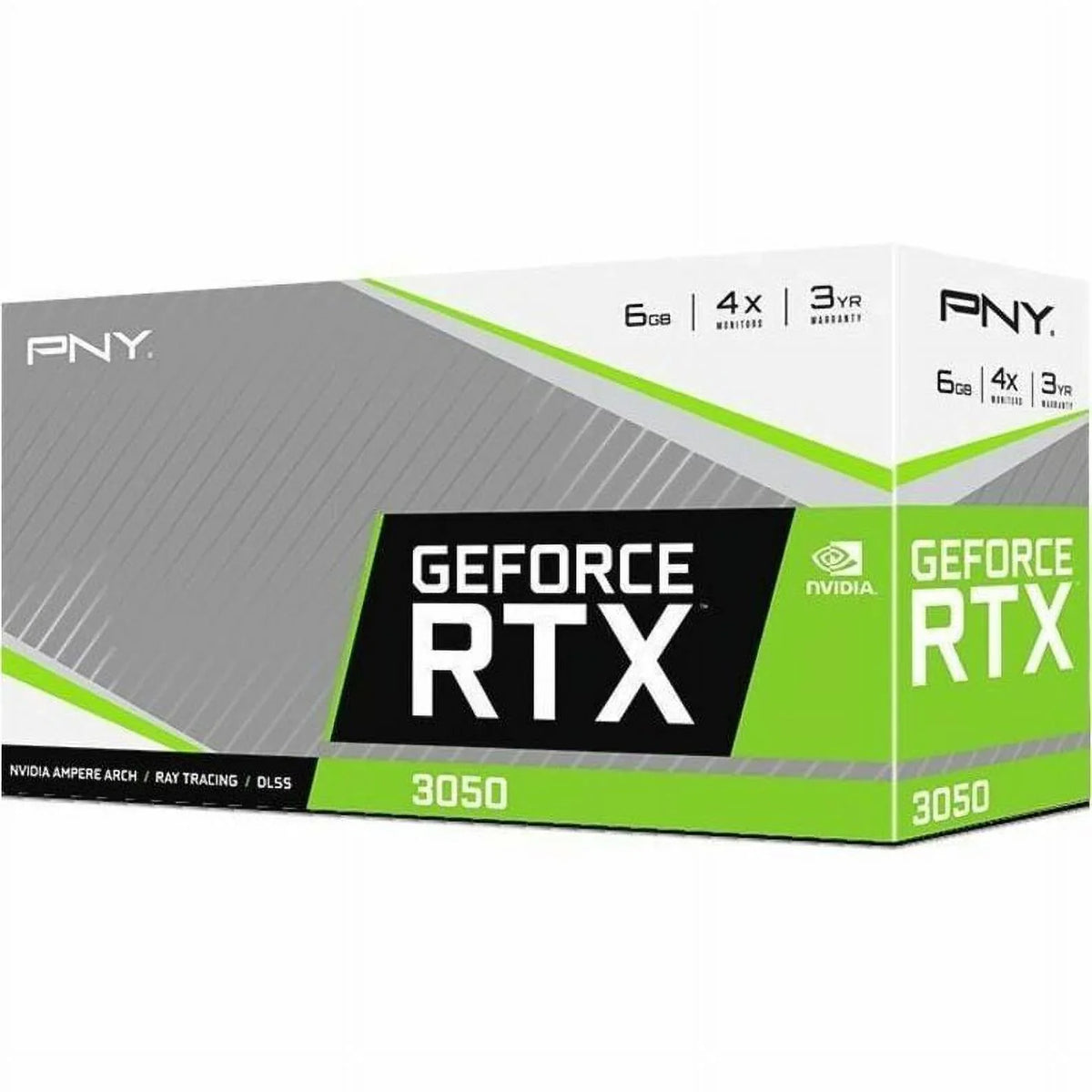 x - bit - x GHz PCI Boost Clock 1 HDMI PNY x8 - GB 1.04 Core Express 7680 - Card - - NVIDIA - RTX 4.0 4320 6 3050 GeForce DisplayPort GDDR6 Width 1.47 Graphic 96 DisplayPort Bus GHz - -