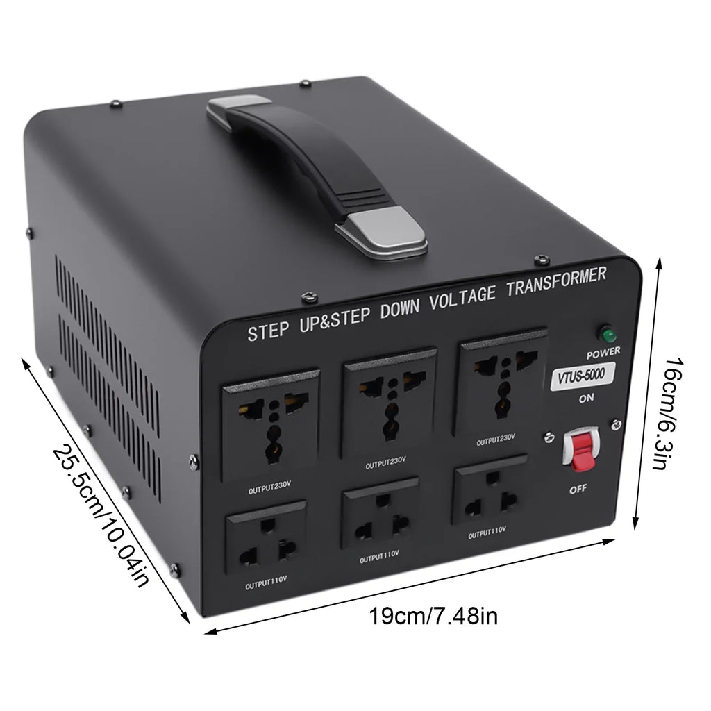 Voltage Up/Down Power Convert / Step Loyalheartdy Converter Duty to 110V 220V Converter Heavy 110V Voltage Electric 5000 220V Transformer Watt Peak to