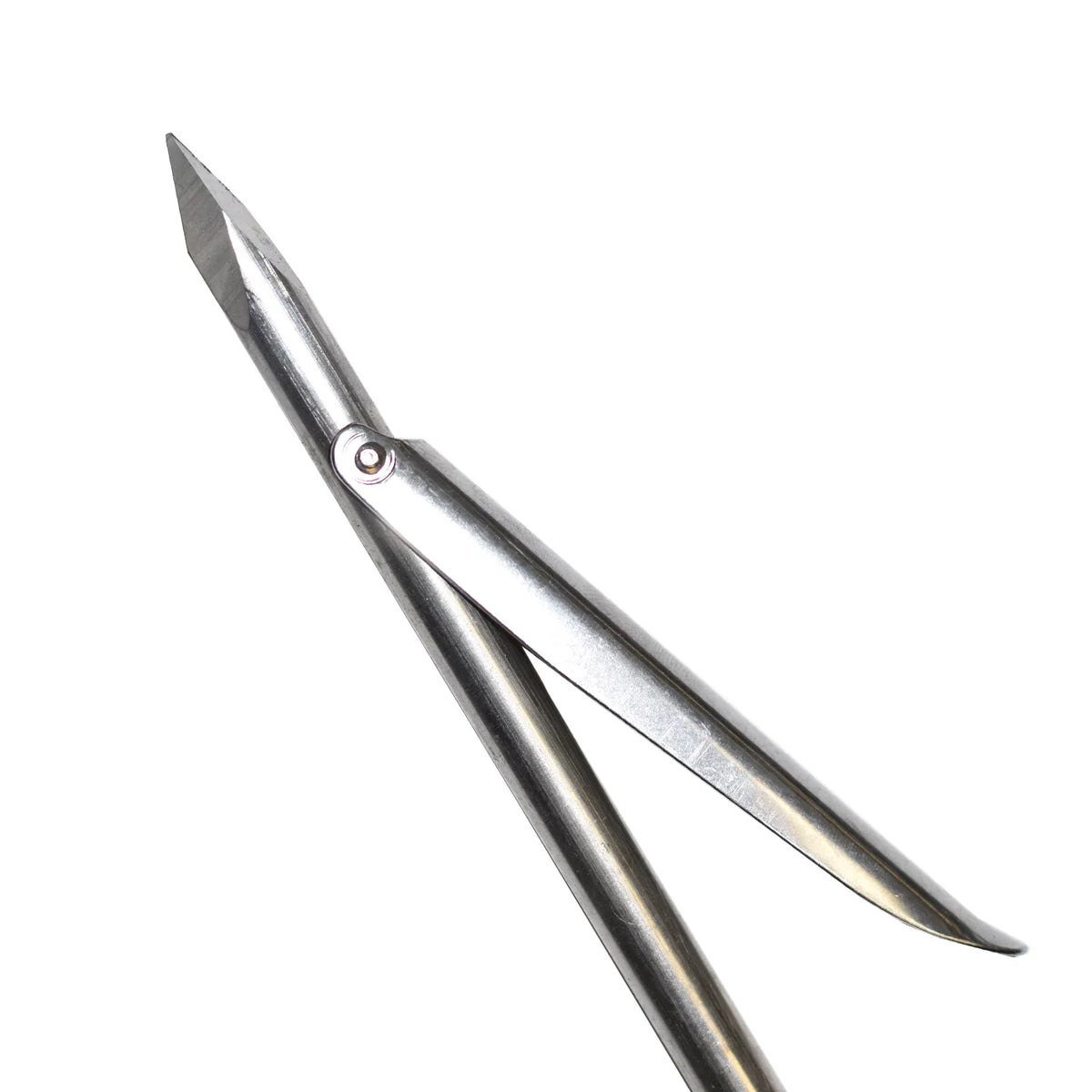 Stainless spear Palantic & tip - 18" barb single shaft tri with cut Steel