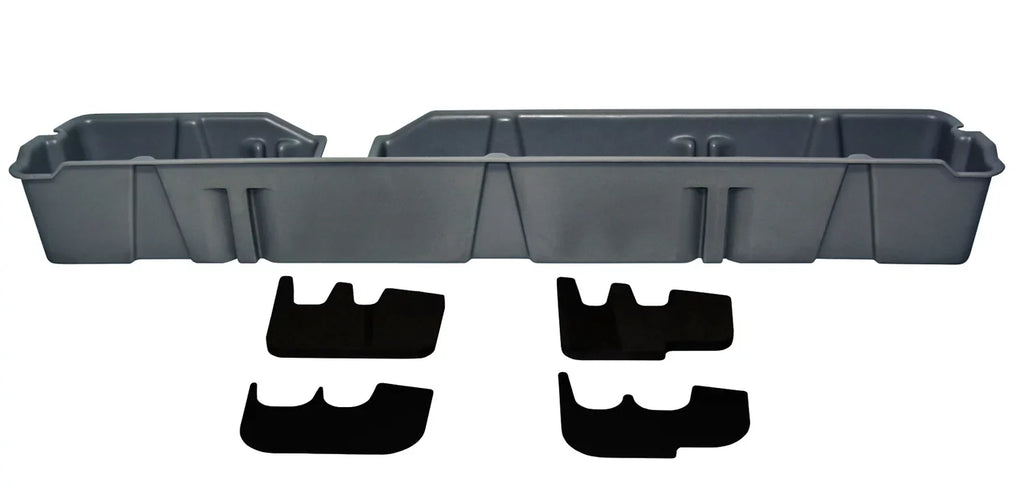 Incl. 2011-2012 Underseat Gun F150 Storage; Fits select: 2013-2014 SUPER CAB, Vehicles Gray; DU-HA DU-HA F150 Subwoofer; Rack/Organizer; Factory w/o 20096