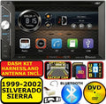 AUX STEREO BLUETOOTH SIERRA RADIO CAR 1999-2002 CD/DVD TOUCHSCREEN SILVERADO USB