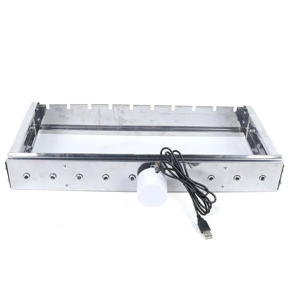 for Grill Electric Stainless Automatic BBQ Cooking Grill Rolling Camping Steel