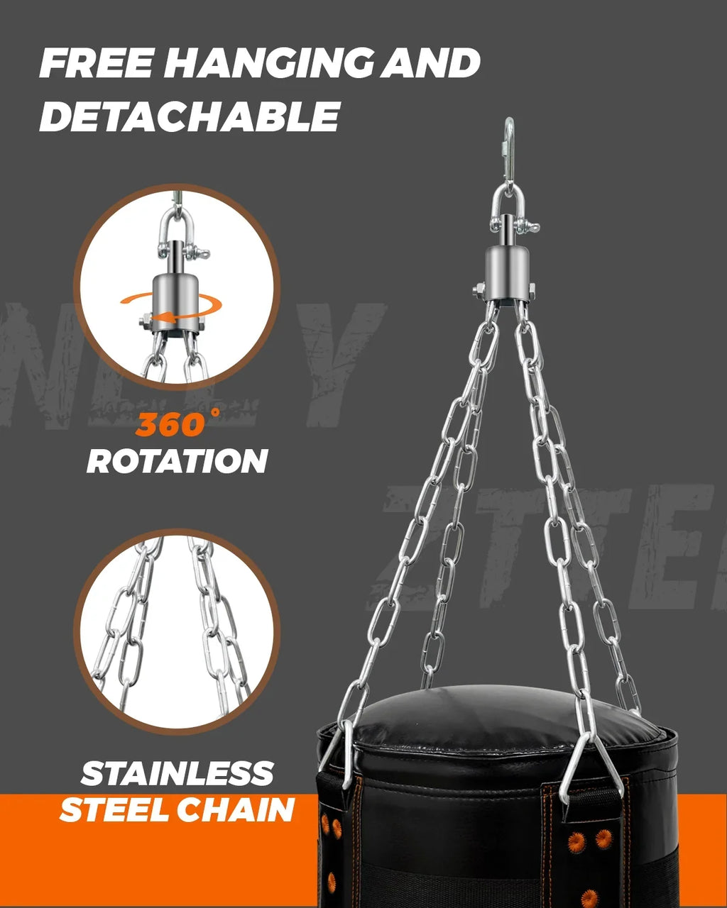 Pre-Filled, - Boxing, Adults Kickboxing… PU MMA, Excellent Boxing for for Kids Bag Heavy Rebound Great - ZTTENLLY Bag Hanging Leather, Punching