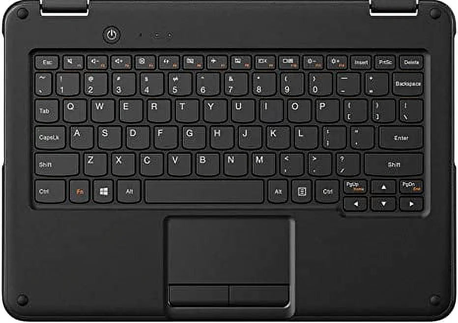 300e Winbook LENOVO SSD HD N3450 Box 64GB BLACK 81FY0019US 4 Open - 11.6"