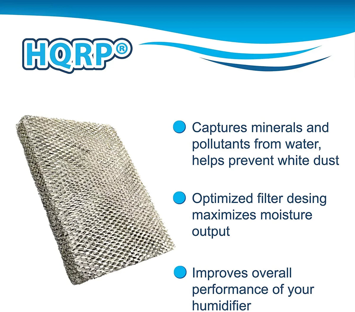HQRP 570M 7900 GA10, for Filter House 570A Humidifiers; 570 Whole GeneralAire ReservePro liquid Panel 2-Pack