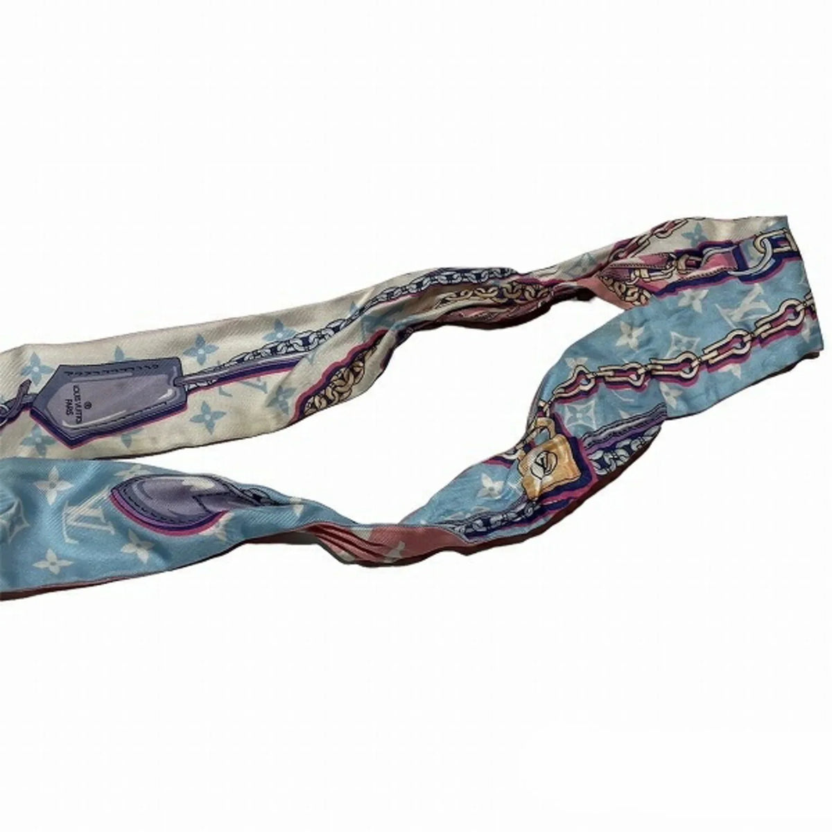 BB Accessories Pre-Owned Bandeau Bandana Scarf (Good) Women's M76677 Silk Ultimate