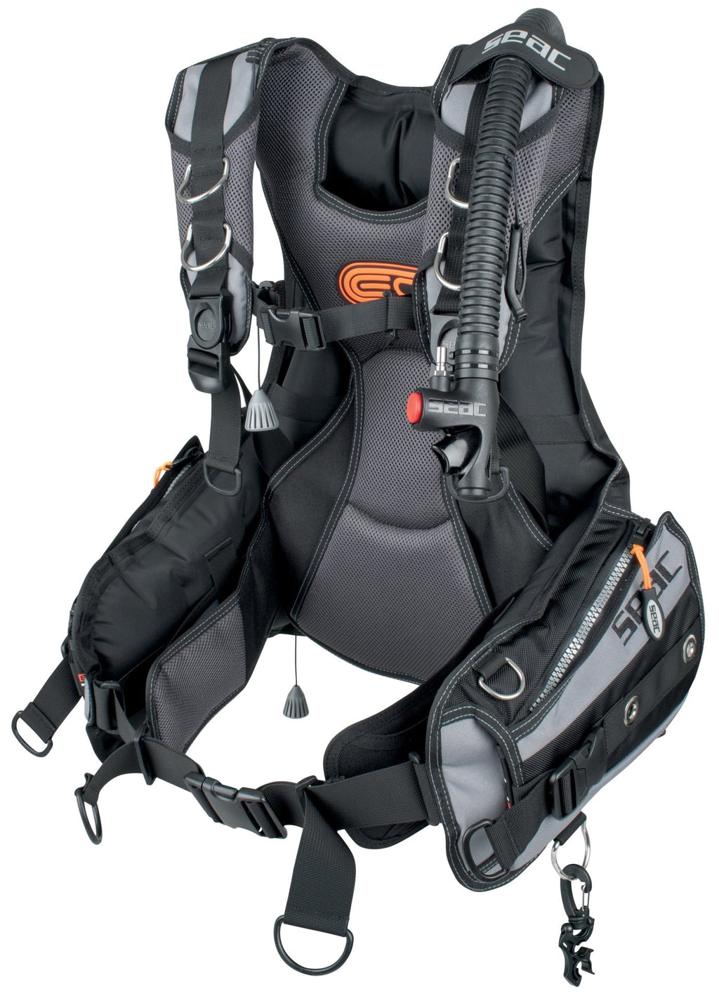 Compensator Medium Black/Grey SEAC - Buoyancy - EQ-PRO