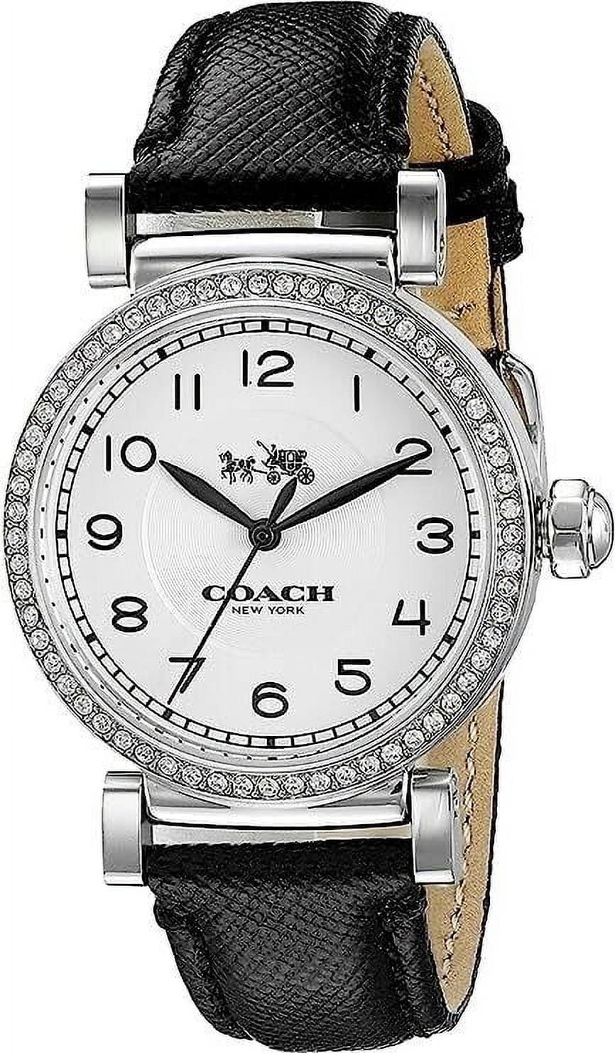 Madison 14502399 Watch Quartz Dial Ladies Coach Silver