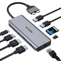 MacBook Station Air Pro Monitor HDMI MacBook Adapters Mac USB for Docking Dual in Adapter,9 C MacBook 1 Pro Pro HDMI