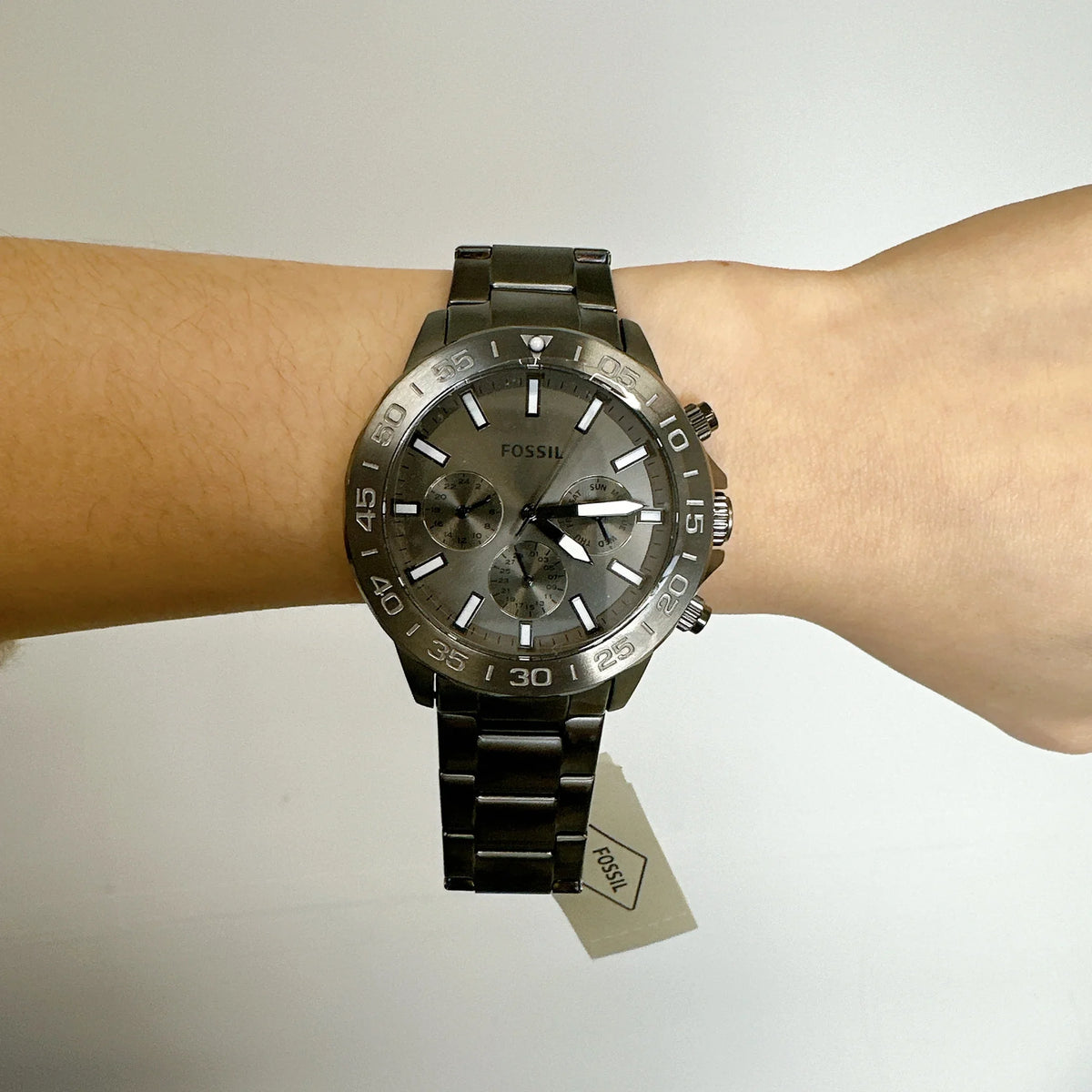 Multifunction BQ2491 Smoke Steel Watch Fossil Stainless Bannon