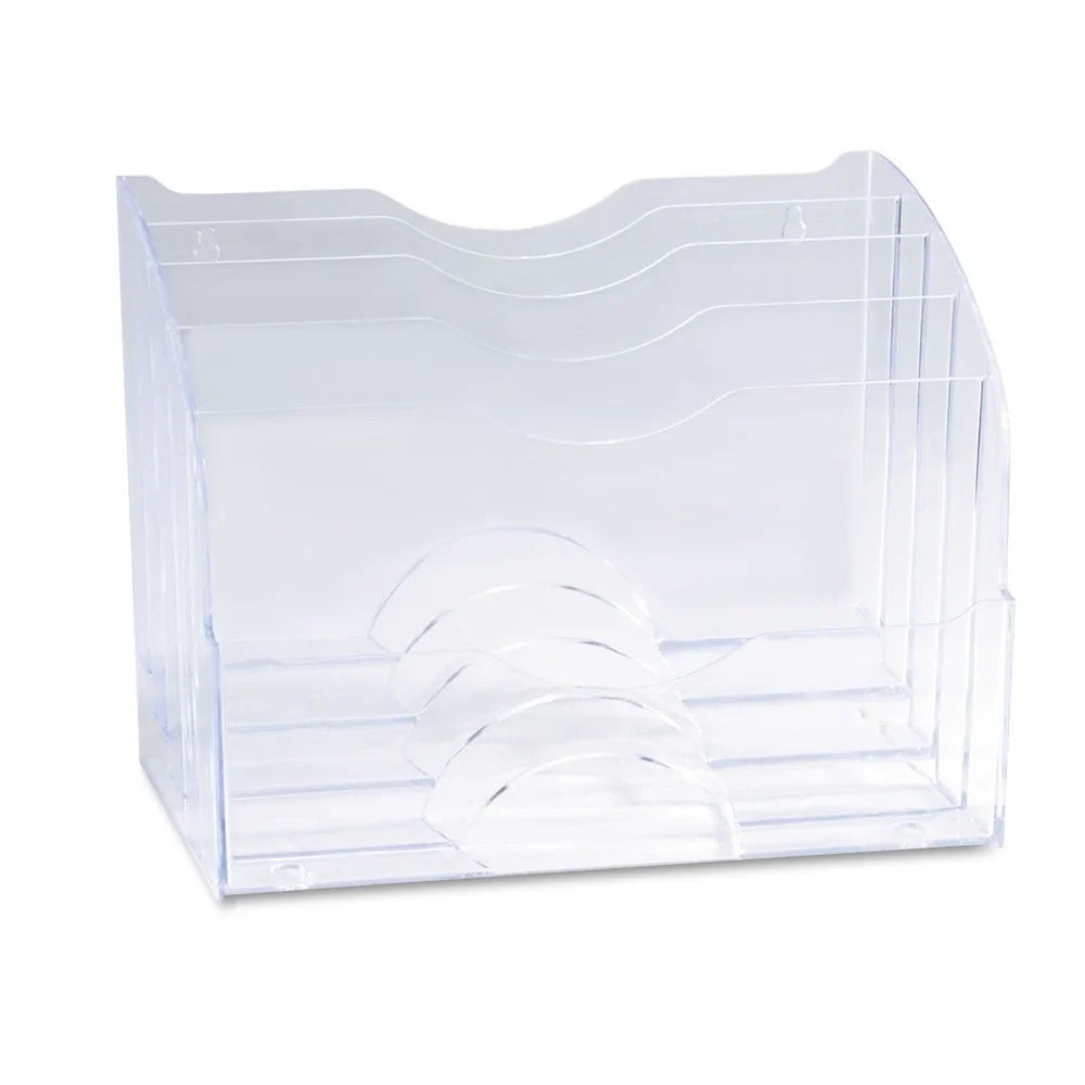 Two-Way 5/8 Sections x Plastic 3/4 3/8 13 Organizer 8 Five Rubbermaid x 94610ROS 10 Clear
