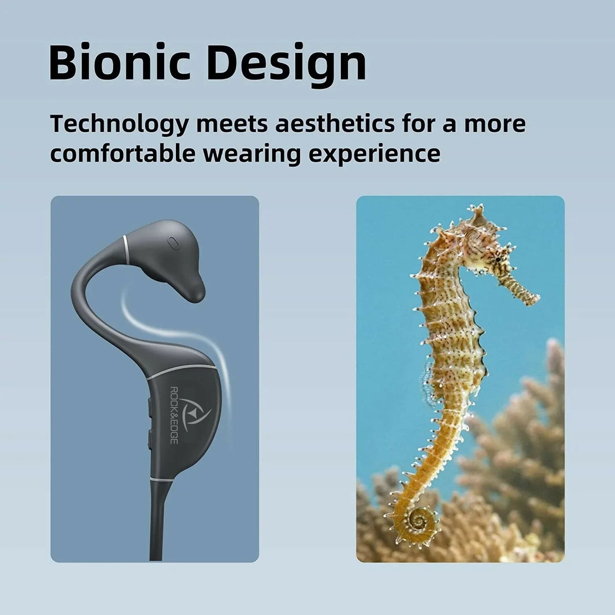 Headphones IPX5 Waterproof Bone Ear 5.3 Open Conduction Headphones