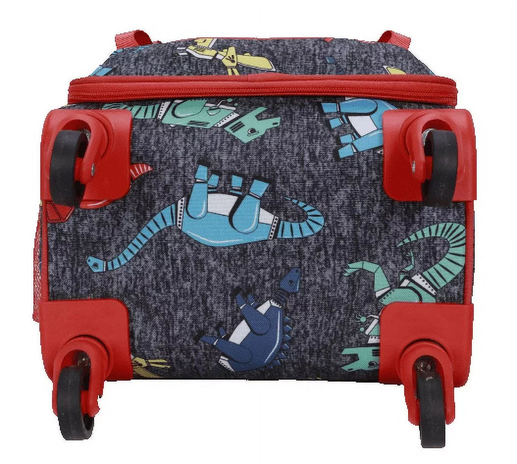 WITH PC LET'S 3 PACKING CRCKT CUBE LUGGAGE AND SOFTSIDE DINO TAG SOAR
