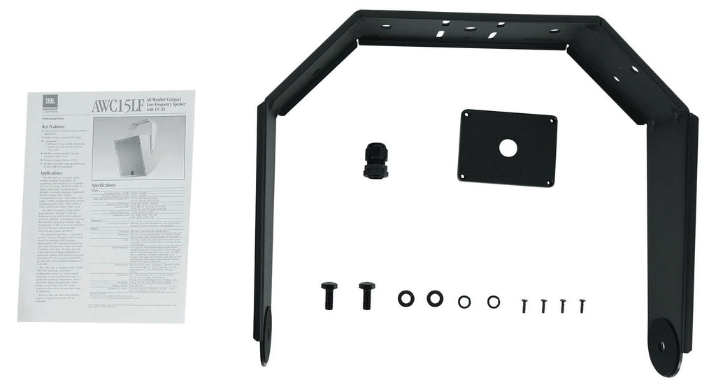 Subwoofers Subs (2) JBL 15" Indoor/exterior 70v Black Commercial AWC15LF-BK