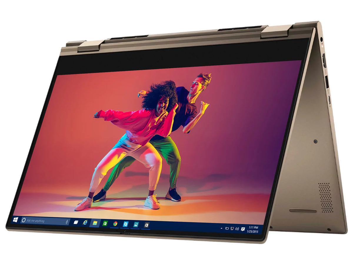 Windows Display, Pro Touch NVMe Bluetooth, IPS 10 HDMI, FHD Reader, via SSD, 6, 2-in-1, 4500U USB-C, Upto Vega i7405 Card Inspiron DisplayPort 5 RAM, 32GB 4.0GHz, 1TB Wi-Fi, 14" AMD Ryzen