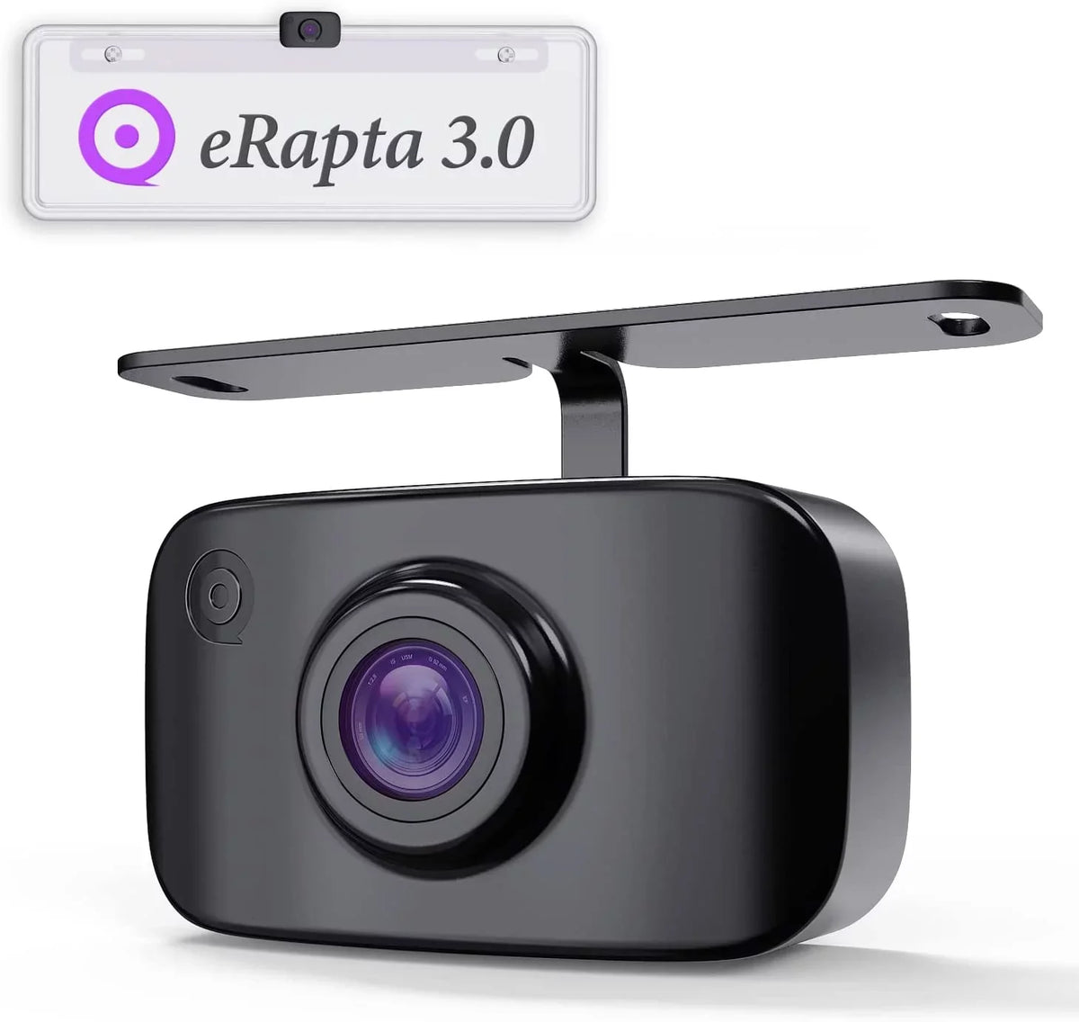 HD License Camera, SUV Front Car eRapta Reverse ERT11 Truck Camera Rear for Camera Pickup RV Van View Rear Plate Backup
