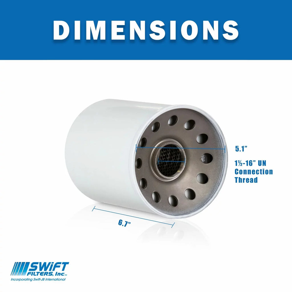 Microglass FLEETGUARD 3 Micron for HF6703in-On Construction Element Direct Interchange Filter