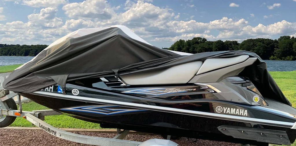 SKI Jet PWC Compatible SUPER 600D Ski 1998-2003 Cover GTX RFi HEAVY-DUTY JET Watercraft Cover Doo for Sea-Doo Sea
