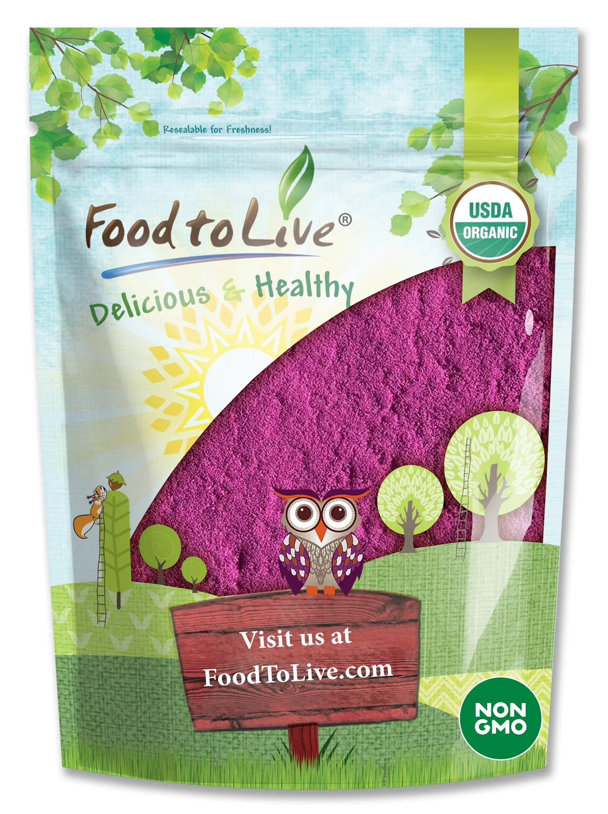 by Pounds Raw, Food Black Currant 4 Kosher Vegan, Organic — to Powder, Non-GMO, — Live