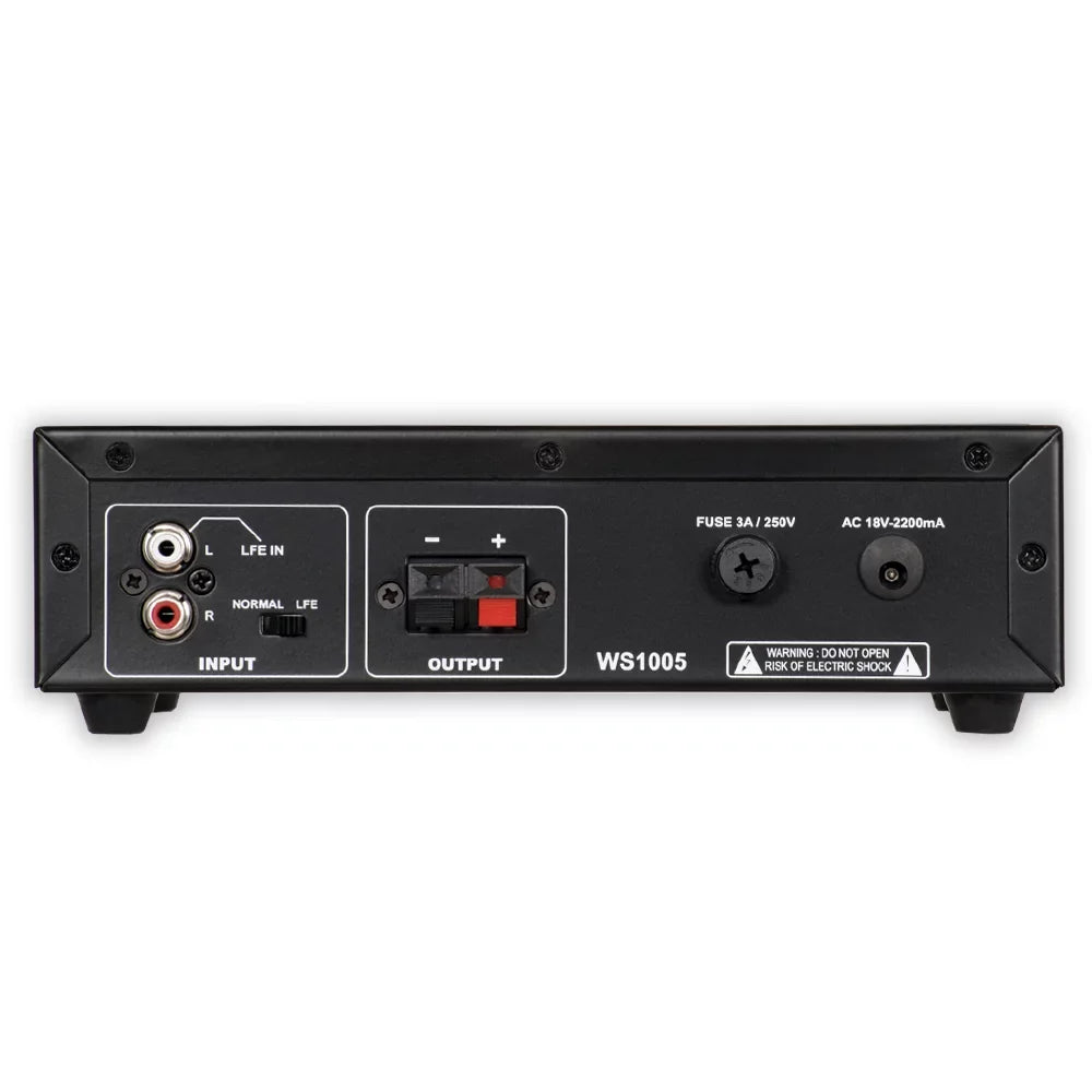 Audio 10" Acoustic Amps 2 and HD-S10 with Pack Speaker Mount Flush Subwoofers