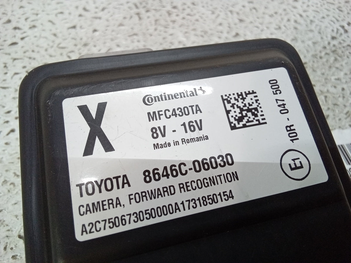 2018 Camry Pre-Owned Camera OEM Lane Departure (Good) Warning 8646C-06030 Front