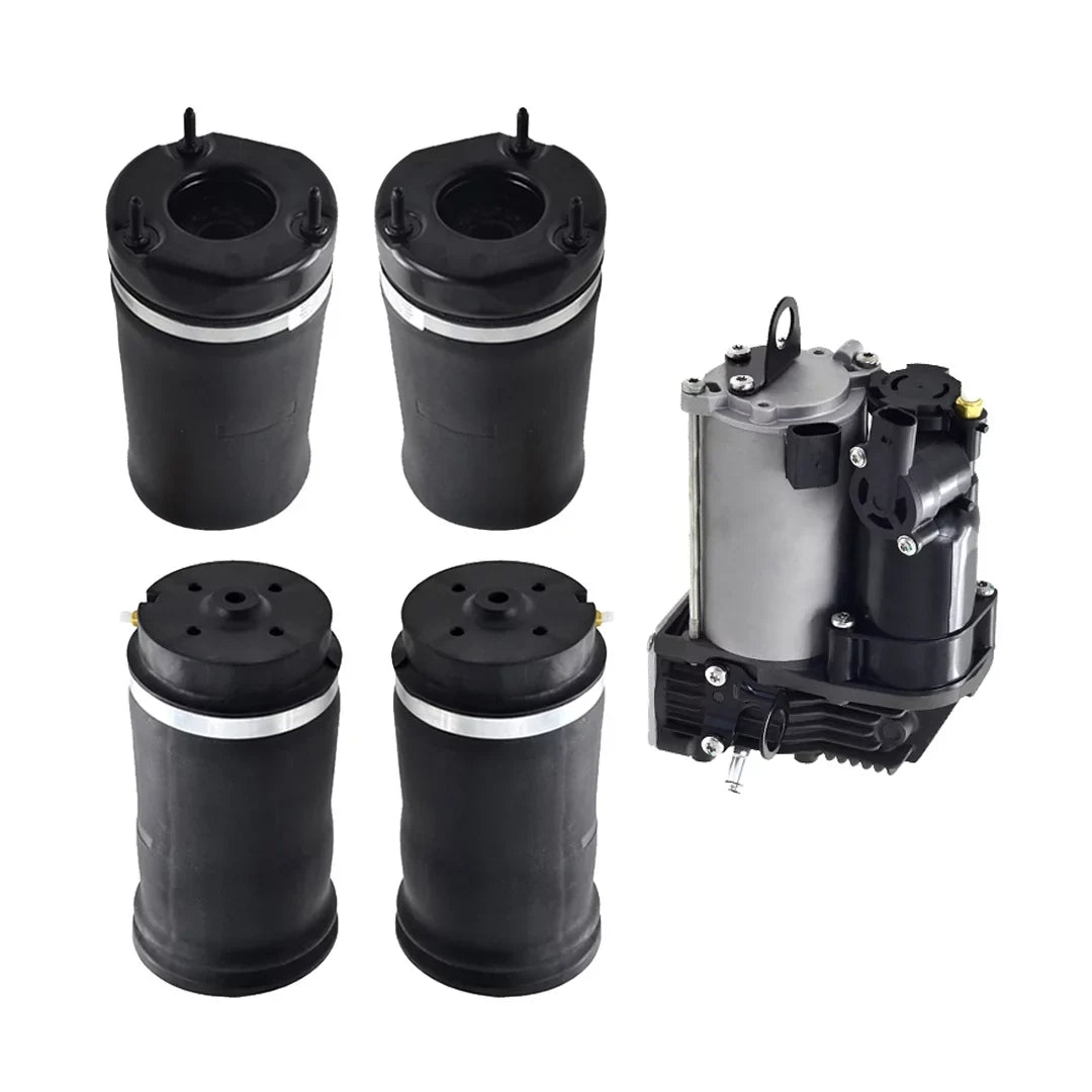 Suspension ML550 For Compressor Front-Rear 2008-2011 Set Suspension Air -Benz Full Spring-Air
