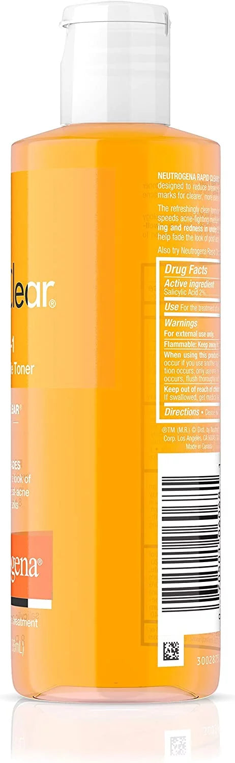 2) Toner Clear oz 2-in-1 Fade Rapid (Pack Fight & 8 of Neutrogena