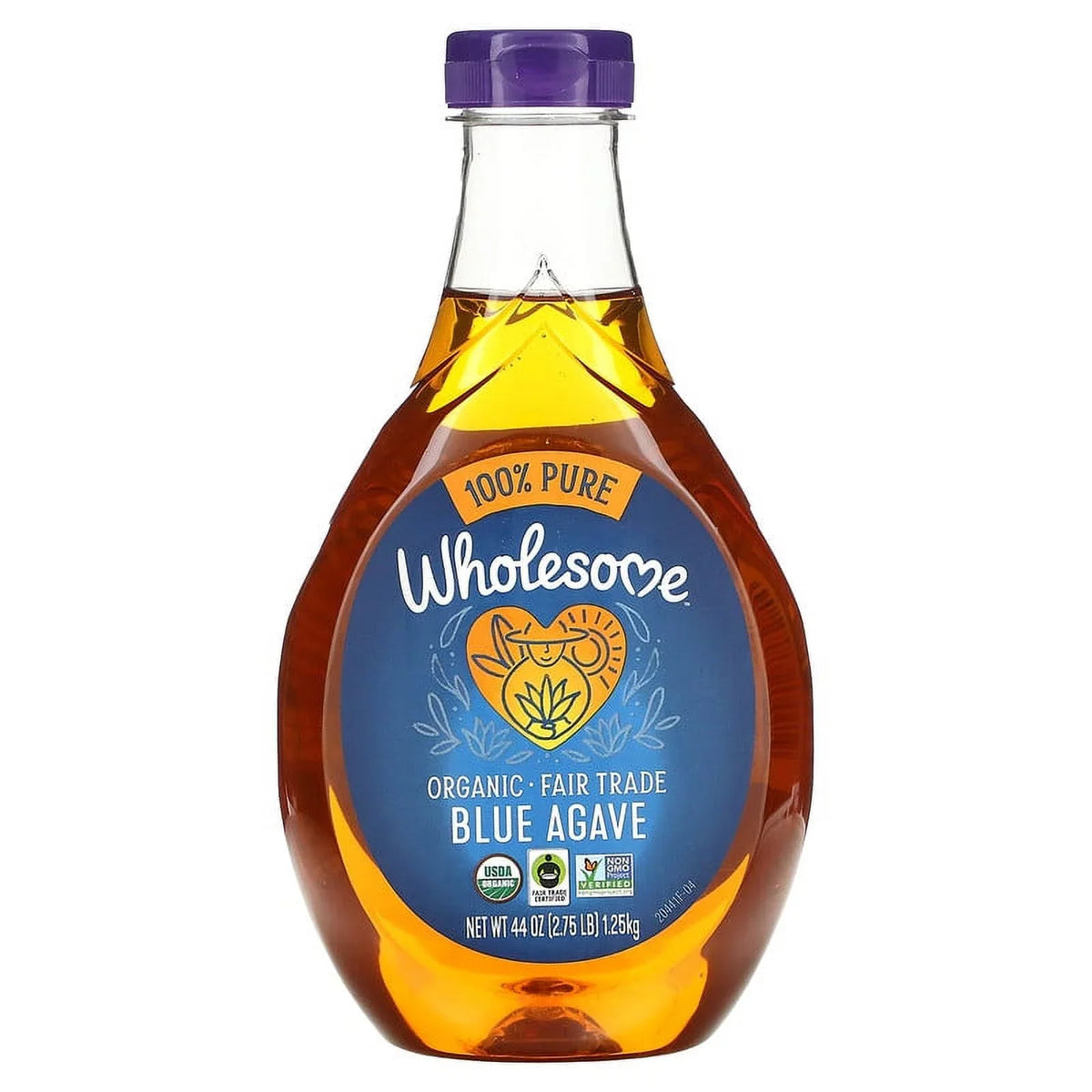 44 (1.25 Blue Sweeteners, kg) Wholesome oz Organic Agave,