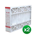 Honeywell 11 MERV Pack) Fits FC200E1029 Filter Air (2 16x25x4 Furnace