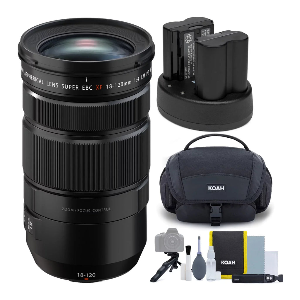 Battery WR PZ Bundle Charger Fujinon LM and XF Fujifil Lens 18-120mm with f/4