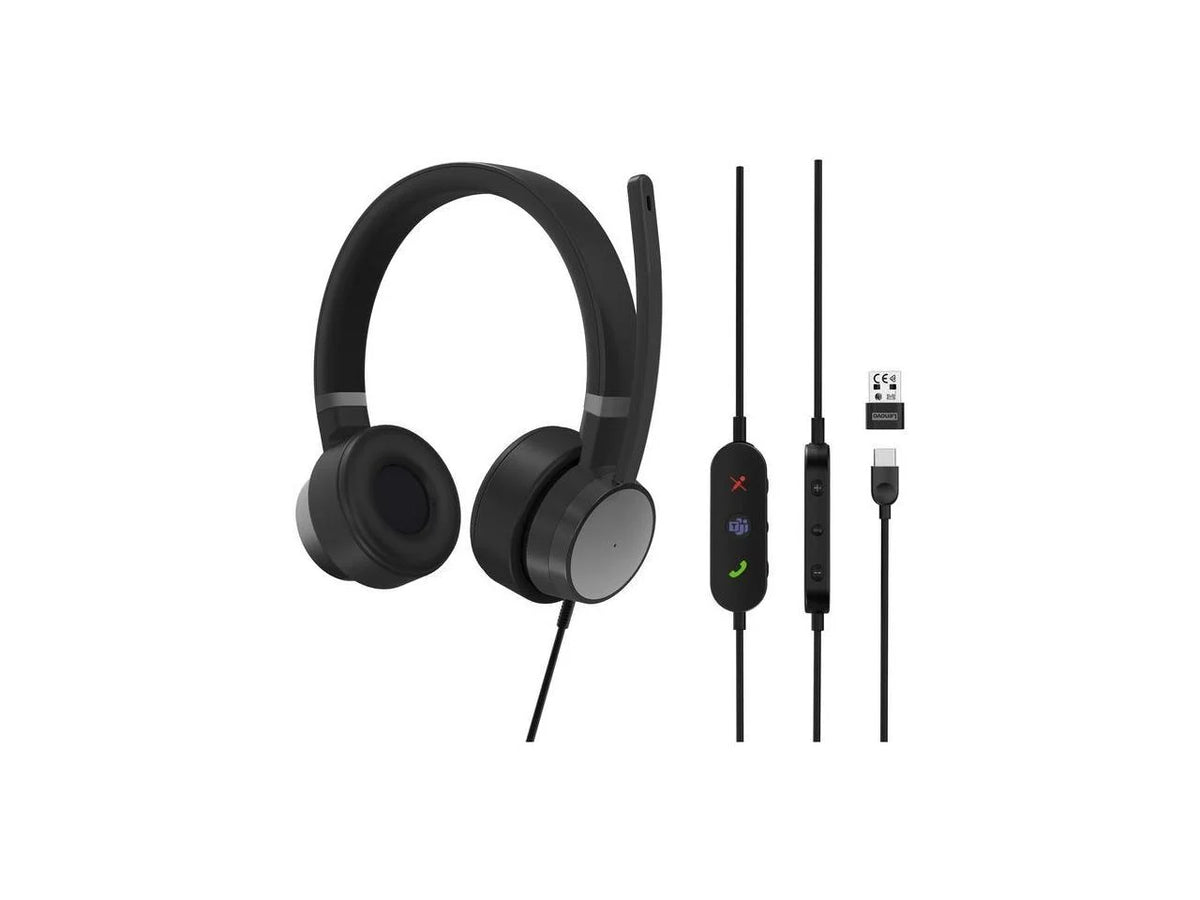 Black - Link380a, Stereo, Battery 37 Cancelling of Hours Headphones Jabra Evolve2 Noise Headset Life, Calls 85 Wireless UC for Music, Wireless Advanced Bluetooth and Headphones with