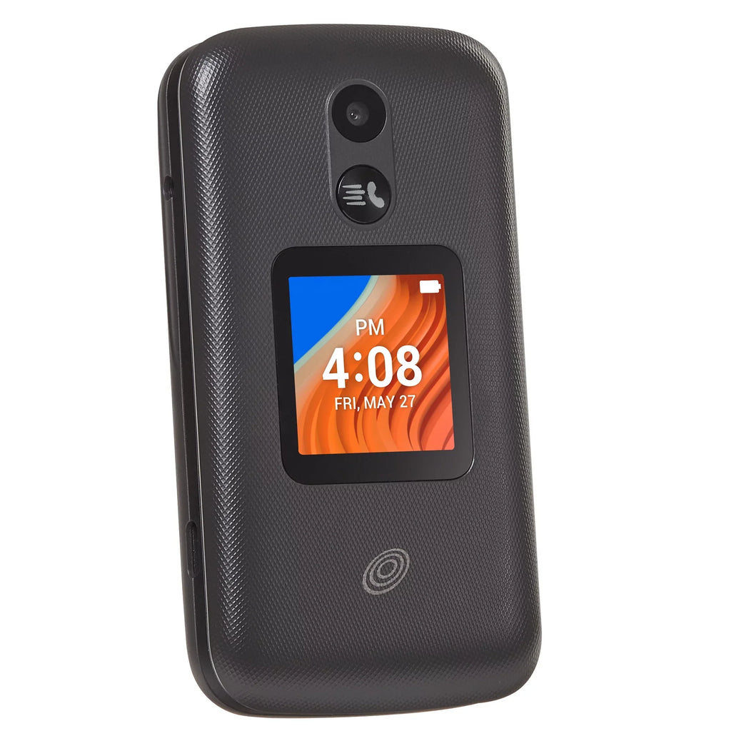 Phone Prepaid Family Mobile Flip 2, Feature Walmart Black- Family Mobile] 8GB, [Locked Walmart to TCL