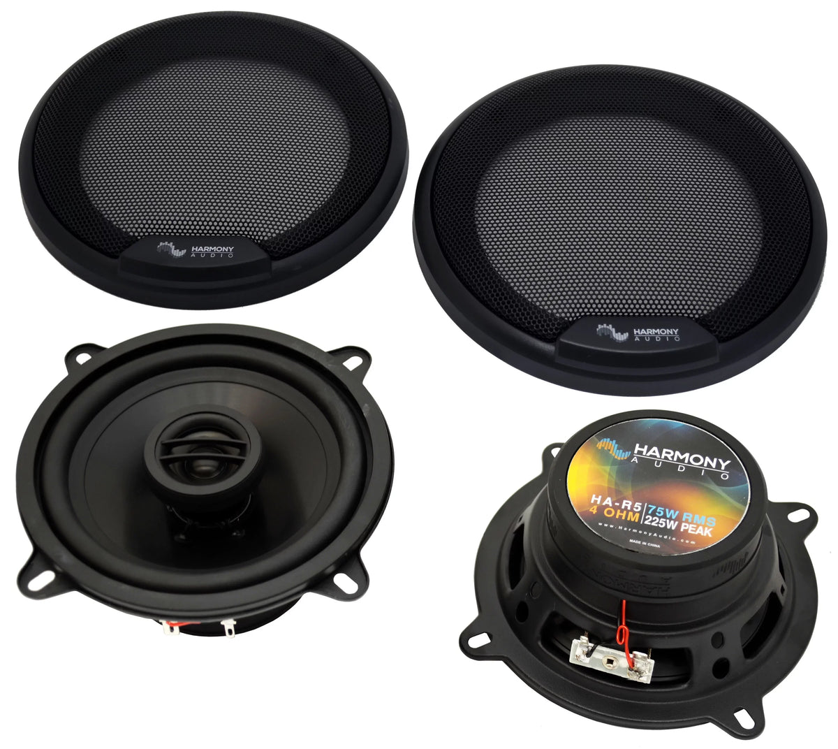 Volvo Fits Replacement HA-R5 Speaker V70 Speakers Door 1988-2000 Harmony Rear