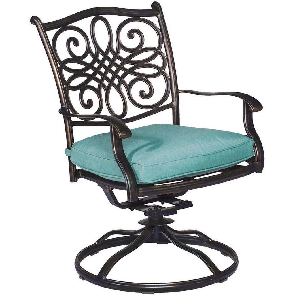 Cambridge Seasons Bistro 3-Piece Rockers exterior Set with Swivel