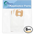 Oreck Vacuum Pack) 18 Compatible - Replacement Bags Oreck Type Per 8100SXX LW (6-Pack, Bags Bags Vacuum 3 Magnesium,