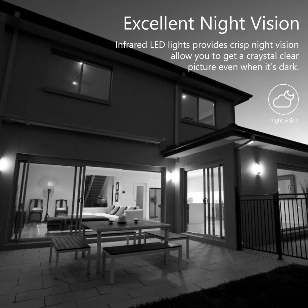 Waterproof Walmeck System IP66 Night IR For 1080P Analog with exterior Definition DVR High Vision NTSC Full