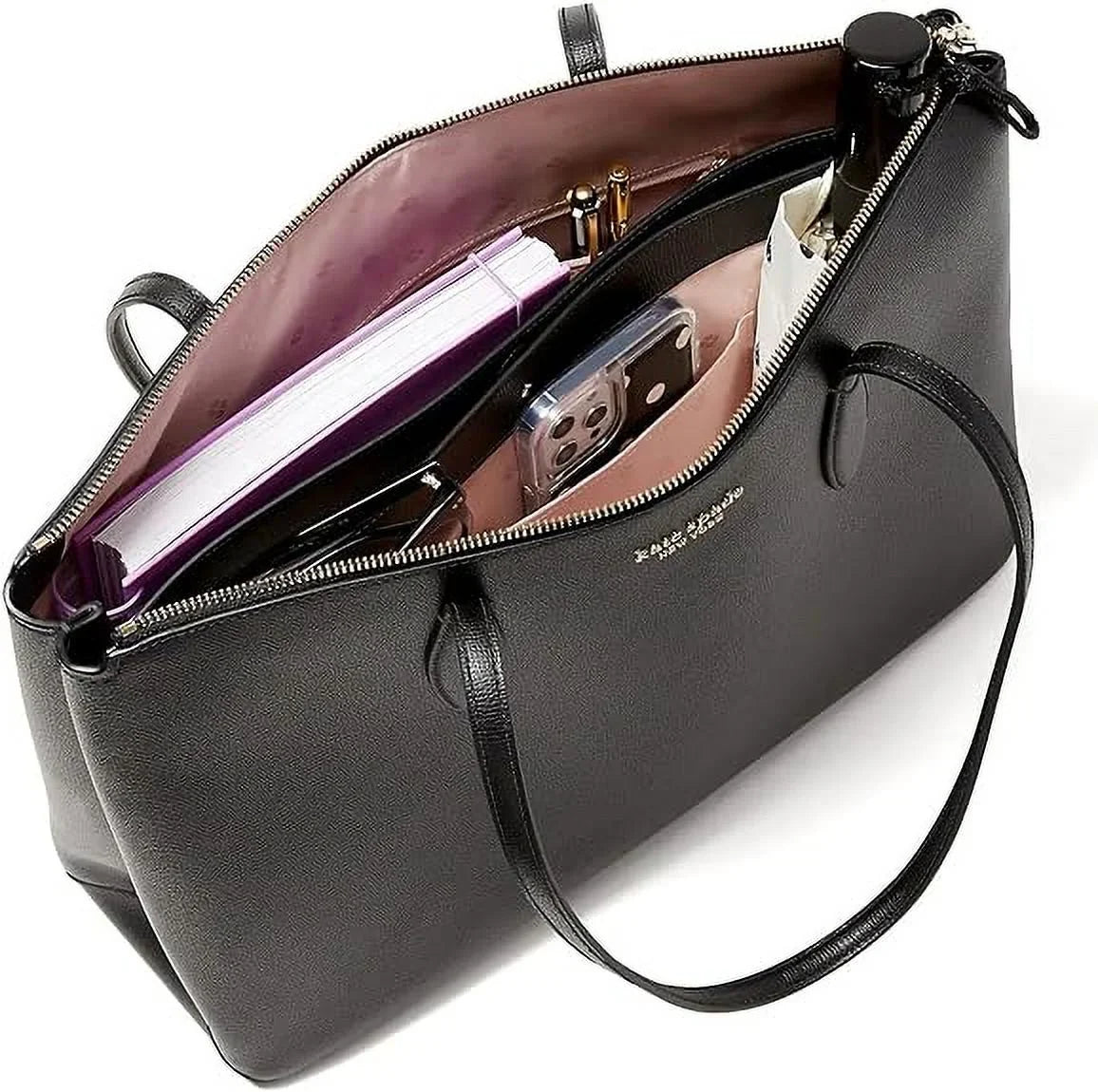 Zip Top Day Kate New All Tote Large One dimension Parchment Spade York
