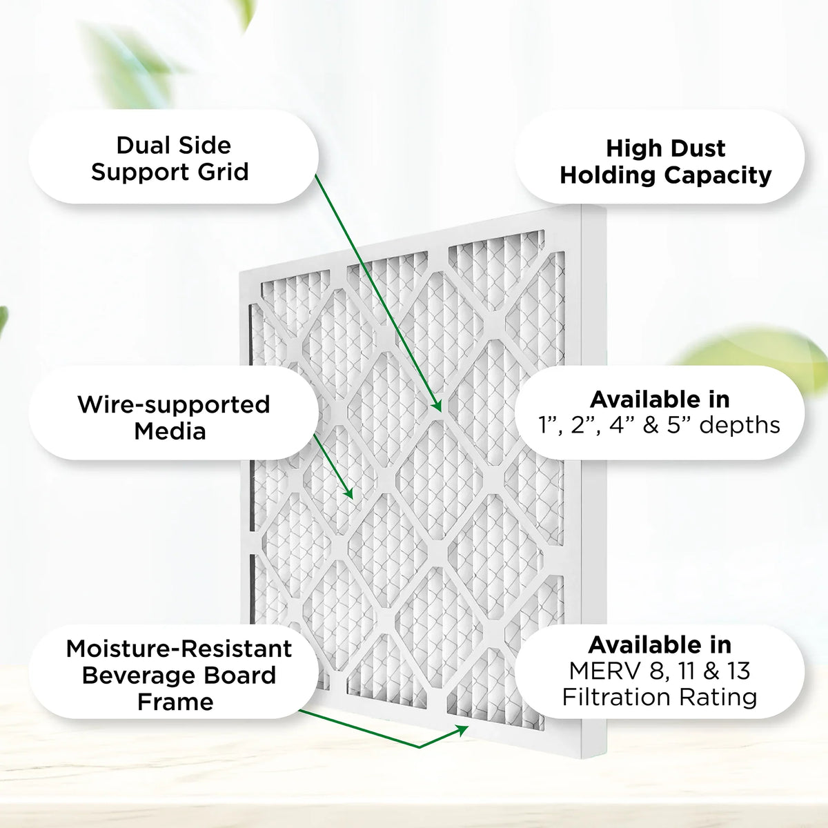 23-1/2 Furnace Case AC 12. x 11, x 1" of MERV 15-1/2 Actual by Filters dimension: 16x24x1 Air Pleated 3/4 MPR 1000 Pamlico.