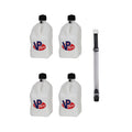 Gal Standard Jugs Utility VP (4 w/ White In Pack) Fuels 5.5 Racing 14 Hose,