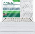 13 AC Filters Air Furnace Filterbuy 18x25x2 HVAC (6-Pack) MERV Pleated