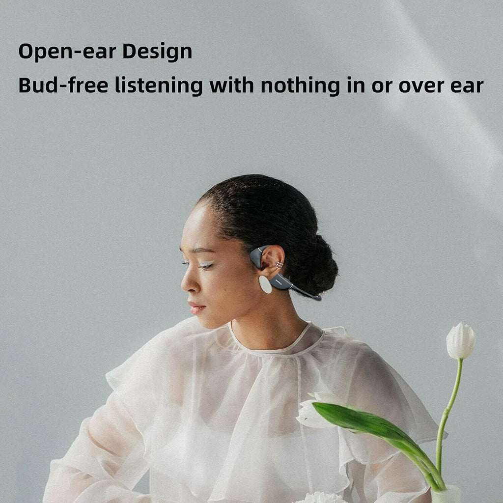 Headphones IPX5 Waterproof Bone Ear 5.3 Open Conduction Headphones