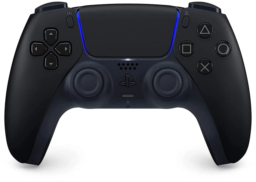 Disc) Playstation Version Microfiber PS5 Allstars Disc Controller, with 5 Extra and Cloth Midnight Destruction ( Bundle Cleaning Black