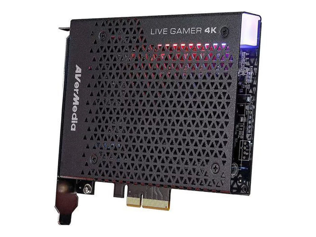 4Kp60 Broadcasting Xbox Ultra-Low Recording and HDR Latency Capture and Gamer AVerMedia Card, 4K PCIe X, Gen2x4 One PS4 (GC573) Pro for - Live
