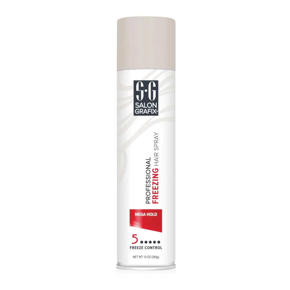 3 Ounces 10 Professional Mega Spray, Freezing Hold Hair Salon Grafix Each Pack