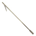 Stainless spear Palantic & tip - 18" barb single shaft tri with cut Steel